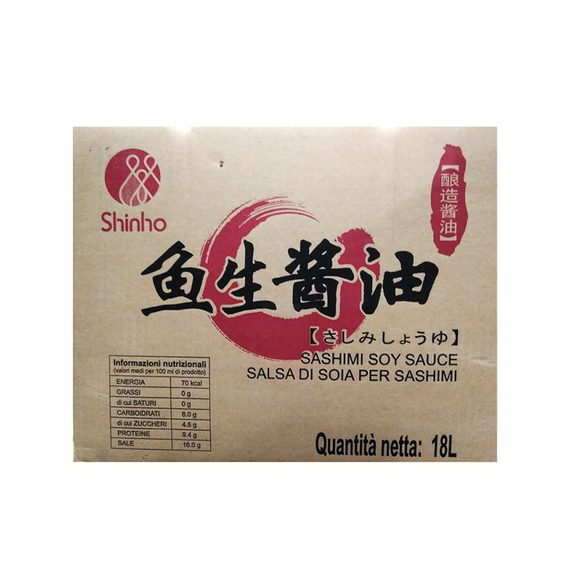 SALSA DI SOIA X SASHIMI SHINHO 18L欣和鱼生酱油